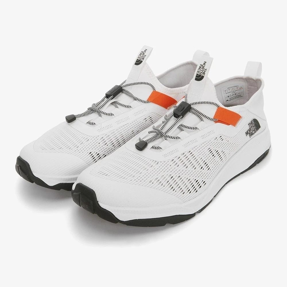 The North Face Mens Platte Canyon Aqua Shoes White Ash Black 10 Antibacterial
